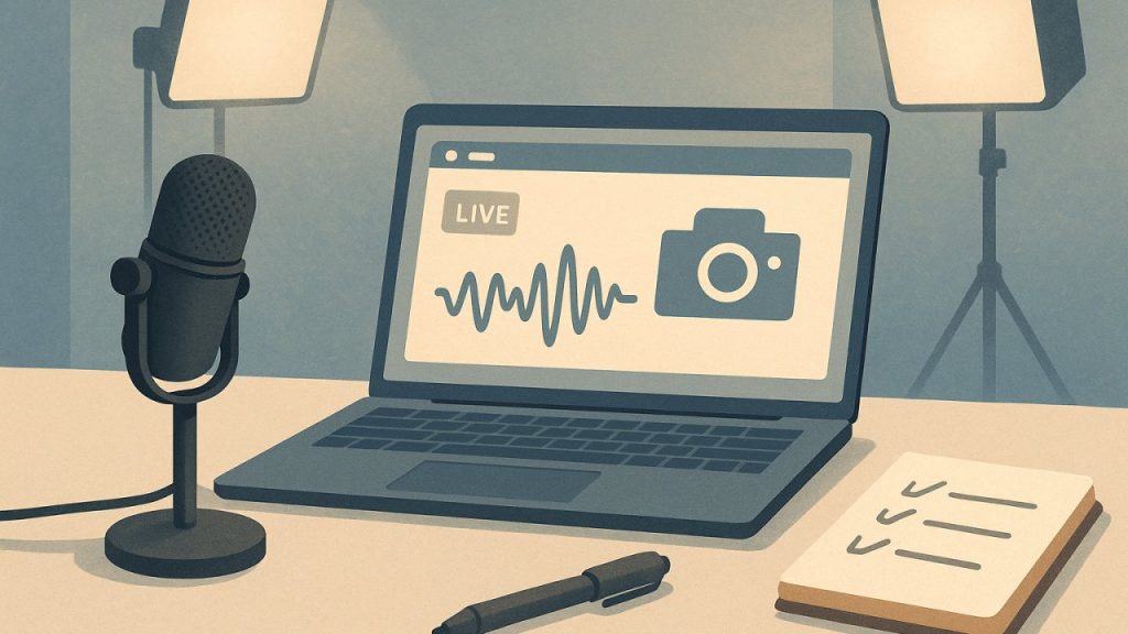 How to Train Non-Technical Presenters to Go Live